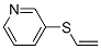 Pyridine, 3-(ethenylthio)- (9CI) 结构式