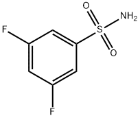 3,5-二氟苯磺酰胺 结构式