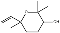 2,2,6-三甲基-6-乙烯基四氢-2H-呋喃-3-醇 结构式