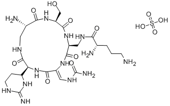 硫酸卷曲霉素 结构式