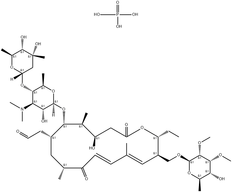 磷酸泰乐菌素 结构式