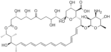 Amphotericin B, 8,9-dideoxy-10-hydroxy-7-oxo- 结构式
