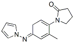 1-(4-Pyrrolizino-2-methylphenyl)-2-pyrrolidone 结构式