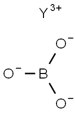 YTTRIUM(3+) ORTHOBORATE 结构式