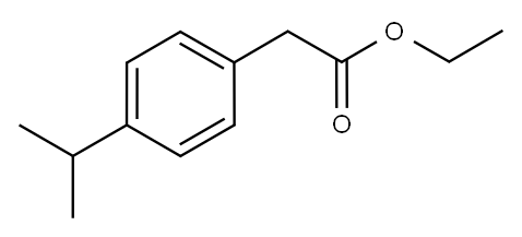 4-异丙基苯乙酸乙酯 结构式