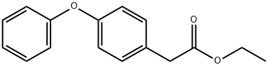 4-苯氧基苯乙酸乙酯 结构式