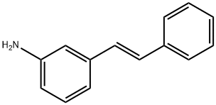 (E)-Stilbene-3-amine 结构式