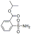 2-Sulfamoylbenzoic acid isopropyl ester 结构式