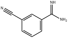 3-氰基苯甲酰亚胺酰胺 结构式