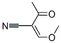 Butanenitrile, 2-(methoxymethylene)-3-oxo- (9CI) 结构式