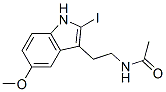 acetamide, N-[2-(2-iodo-5-methoxy-1H-indol-3-yl)ethyl]- 结构式