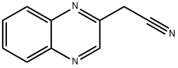 2-喹喔啉乙腈 结构式