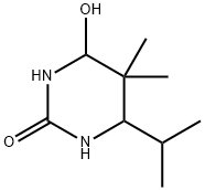四氢-4-羟基-6-异丙基-5,5-二甲基-1H-嘧啶-2-酮 结构式