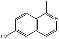 1-甲基-6-甲氧基异喹啉 结构式