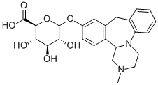 8-Hydroxy Mianserin b-D-Glucuronide 结构式