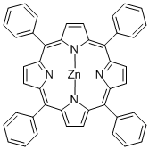 四苯基卟啉锌 结构式