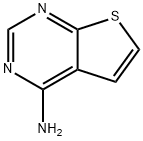 噻吩并[2,3-D]嘧啶-4-胺 结构式