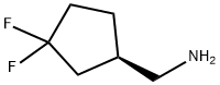 (R)-3,3-Difluoro-cyclopentanemethanamine 结构式