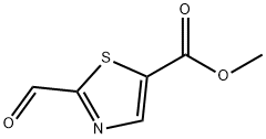 METHYL 2-FORMYLTHIAZOLE-5-CARBOXYLATE 结构式