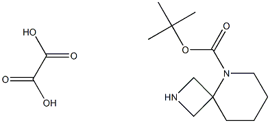 5-BOC-2,5-二氮杂螺[3.5]壬烷草酸盐 结构式