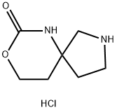 8-Oxa-2,6-diaza-spiro[4.5]-decan-7-one hydrochloride 结构式