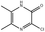 2(1H)-Pyrazinone,  3-chloro-5,6-dimethyl- 结构式