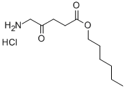 5-氨基酮戊酸己酯盐酸盐 结构式