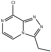 8-CHLORO-3-ETHYL-[1,2,4]TRIAZOLO[4,3-A]PYRAZINE 结构式