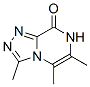 1,2,4-Triazolo[4,3-a]pyrazin-8(7H)-one,3,5,6-trimethyl-(9CI) 结构式
