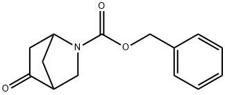 5-氧代-2-氮杂双环[2.2.1]庚烷-2-甲酸苄酯 结构式
