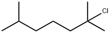 2-氯-2,6-二甲基庚烷 结构式