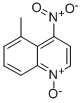 5-METHYL-4-NITROQUINOLINE-1-OXIDE 结构式