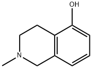 5-羟基-2-甲基-1,2,3,4-四氢异喹 结构式