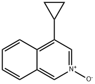 Isoquinoline, 4-cyclopropyl-, 2-oxide 结构式