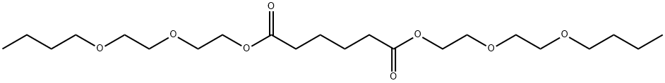 己二酸二[2-(2-丁氧基乙氧基)乙酯] 结构式