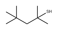 1,1,3,3-四甲基-1-丁硫醇 结构式