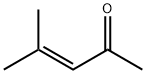 4-甲基-3-戊烯-2-酮 结构式