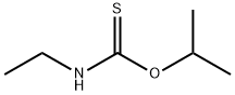 乙基硫代氨基甲酸-O-(1-甲基乙基)酯 结构式