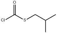 S-异丁硫代氯甲酸酯 结构式