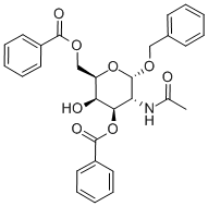 Benzyl 2-acetamido-3,6-di-O-benzoyl-2-deoxy-a-D-galactopyranoside