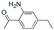 Ethanone, 1-(2-amino-4-ethylphenyl)- (9CI) 结构式