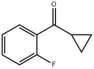 2-氟-苯基环丙基甲基酮 结构式