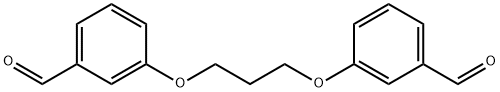 1,3-双(3-甲酰基苯氧基)丙烷 结构式