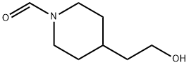 4-(2-羟乙基)哌啶-1-苯甲醛 结构式