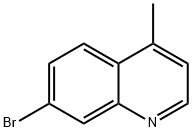 4-甲基-7-溴喹啉 结构式