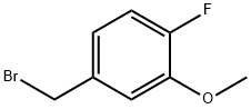 4-氟-3-甲氧基溴苄 结构式