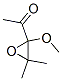 Ethanone, 1-(2-methoxy-3,3-dimethyloxiranyl)- (9CI) 结构式