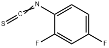 2,4-二氟异硫氰酸苯酯 结构式