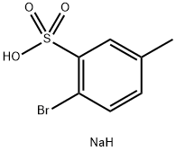 BENZENESULFONIC ACID, 2-BROMO-5-METHYL-, SODIUM SALT 结构式