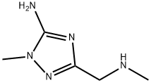 s-Triazole, 3-amino-5-[(dimethylamino)methyl]- (8CI) 结构式